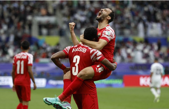Jordan vs Iraq. (photo : ANTARA/AFP)
