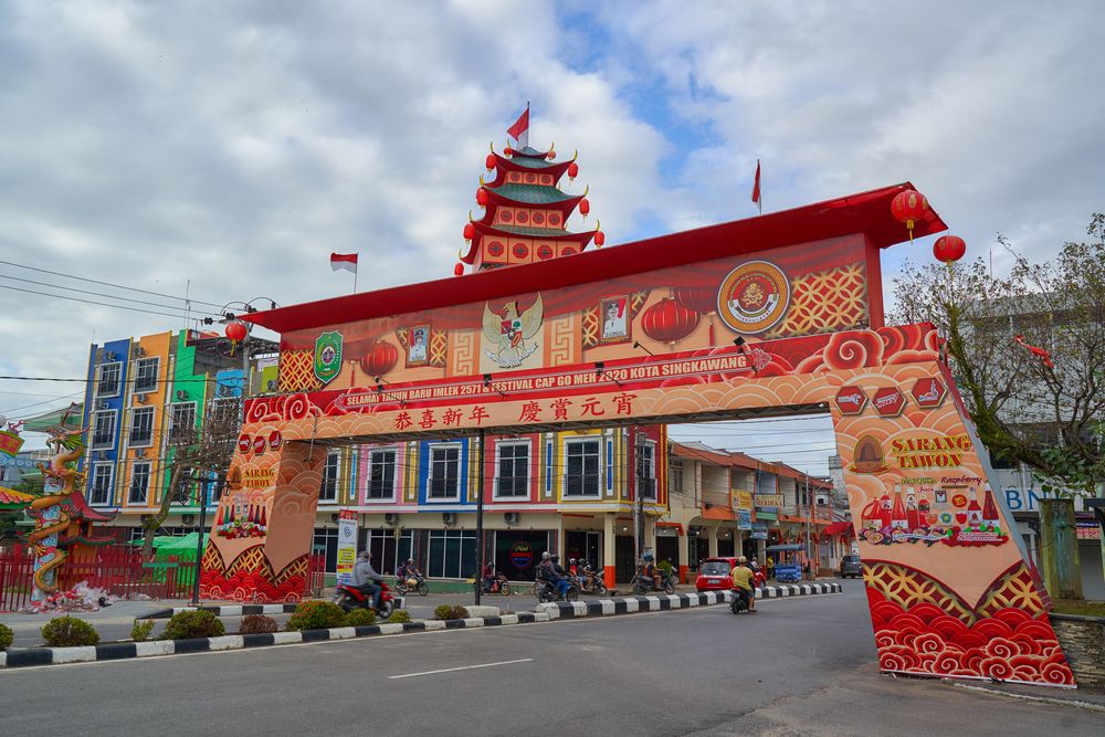 Singkawang city. (Photo : Ministry of Tourism and Creative Economy)