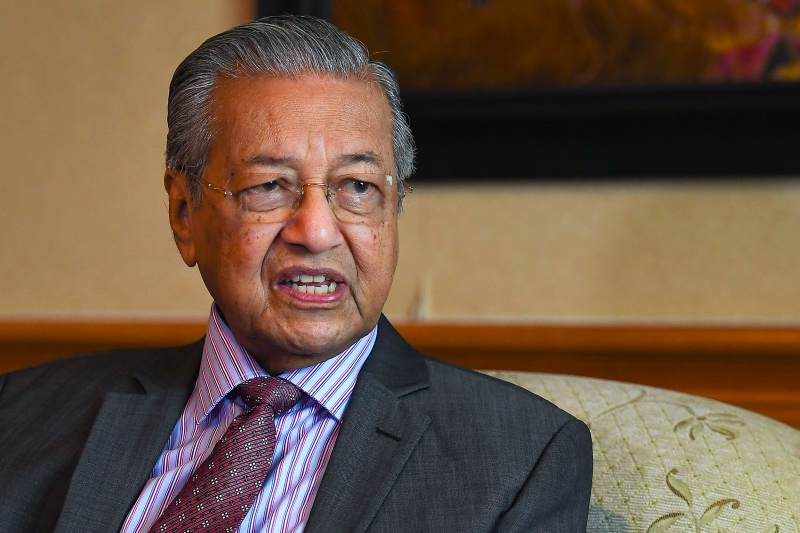 Mahathir Mohamad. (photo : AFP)