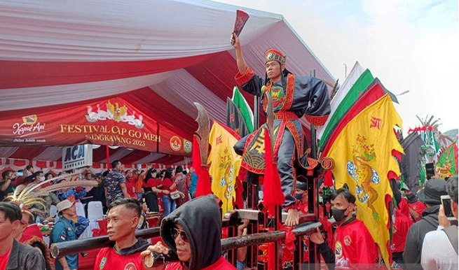 Cap Gomeh Festival 2023 in Singkawang. (photo : ANTARA)