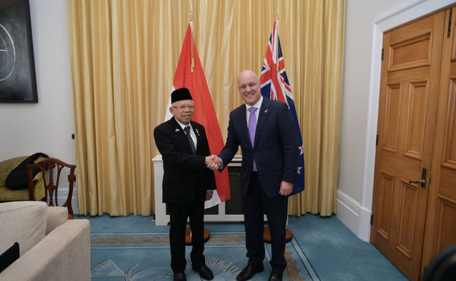 Photo : ANTARA/HO-Vice Presidential Secretariat