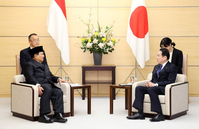 Photo : ANTARA/HO-Japanese Ministry of Foreign Affairs.