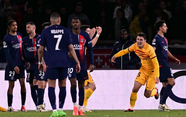 Barcelona vs PSG. (photo : AFP)