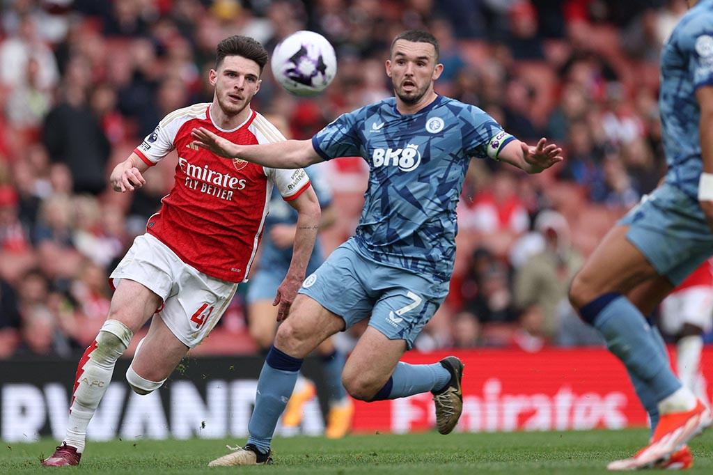Arsenal vs Aston Villa. (photo : AFP)