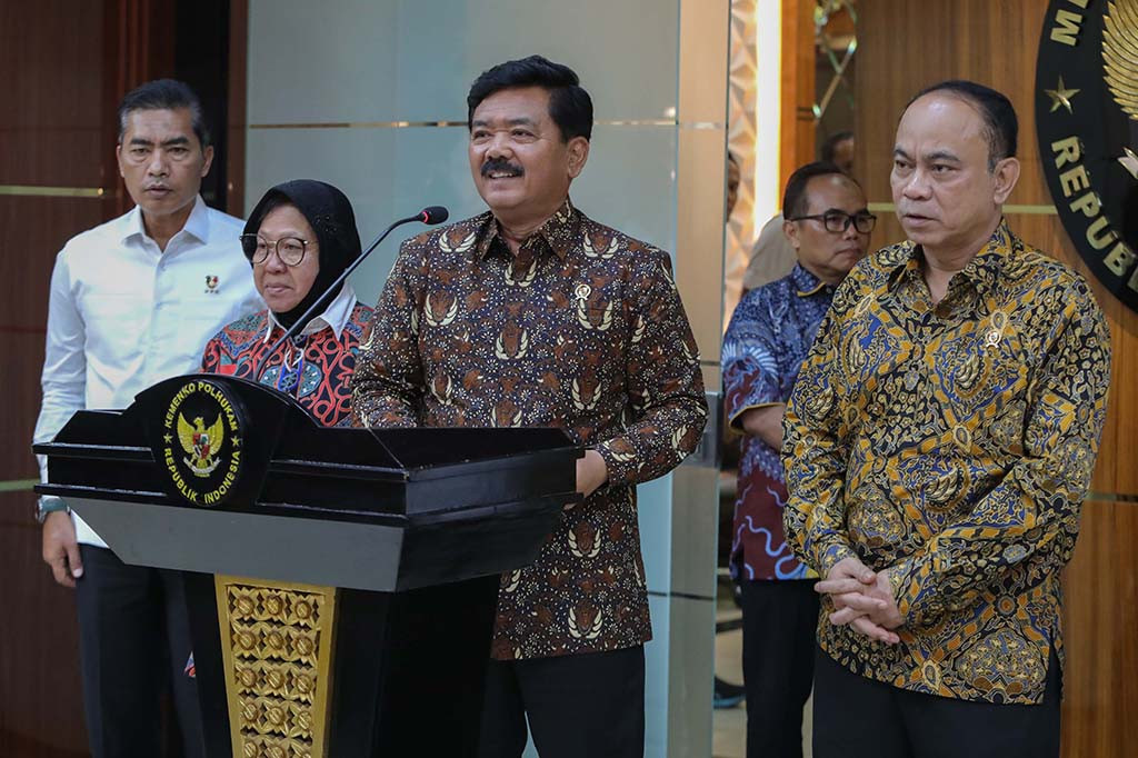 Coordinating Minister for Political, Legal and Security Affairs, Hadi Tjahjanto. (Photo : MI)