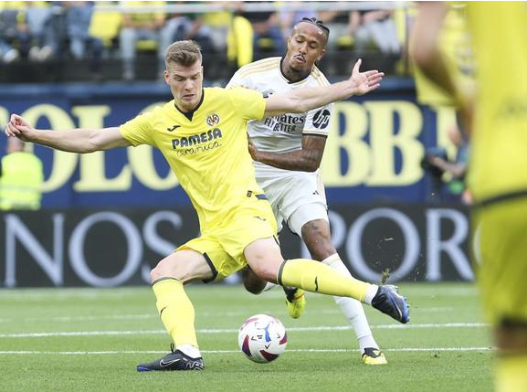 Real Madrid vs Villareal. (photo source : 163.com)