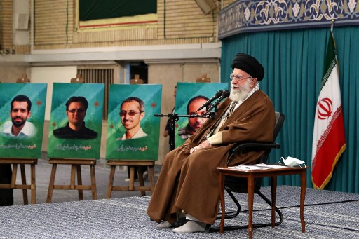 Iran Supreme Leader Ayatollah Ali Khamenei. (photo : AFP)