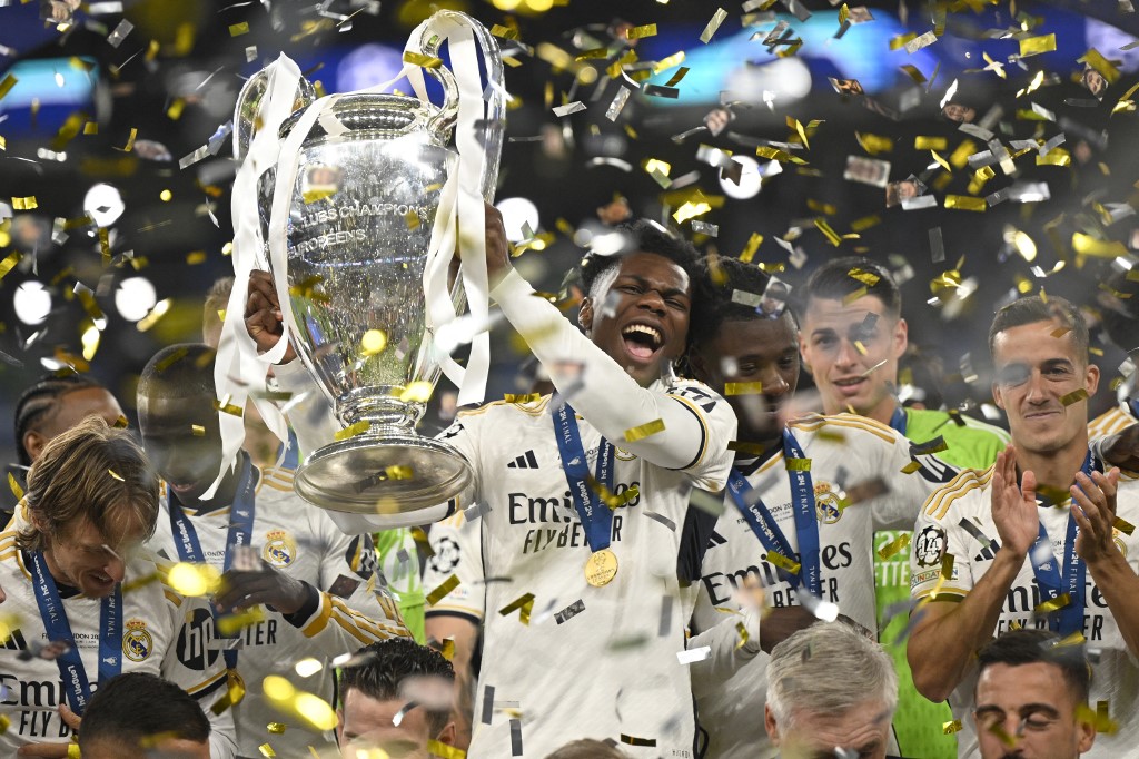 Real Madrid win the Champions League. (photo : AFP)