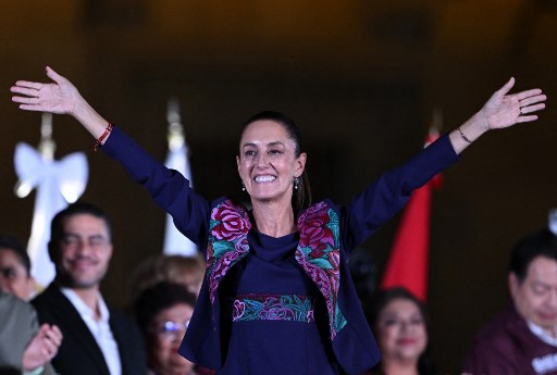 Claudia Sheinbaum. (photo : AFP)
