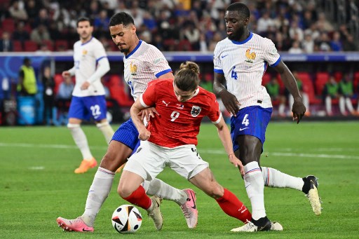 France vs Austria. (photo : AFP)