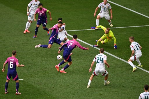 Germany vs Hungary. (photo : AFP)