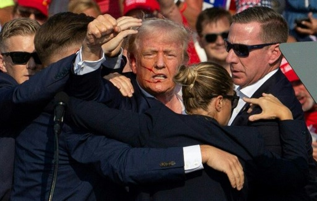  Donald Trump was the target of an apparent assassination attempt at a Pennsylvania. (photo : AFP)