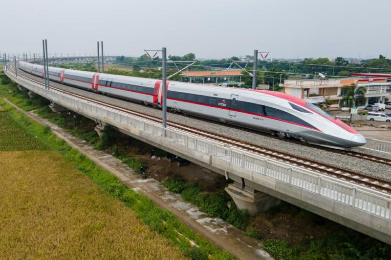Jakarta Bandung High Speed Train.
