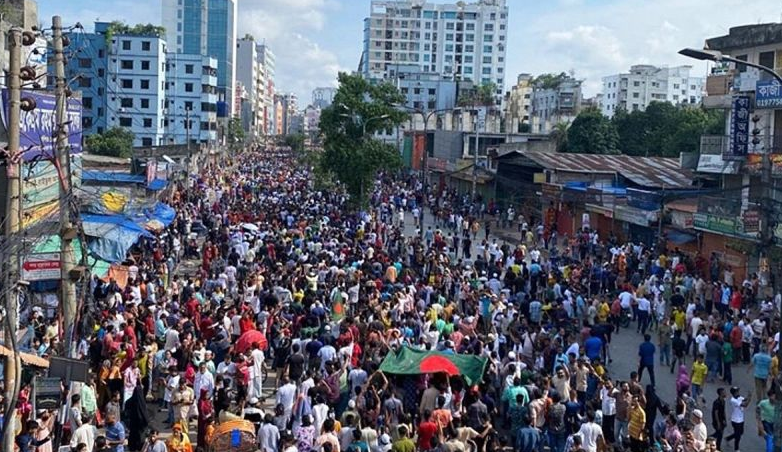 Bangladesh protests. Photo source : ANTARA