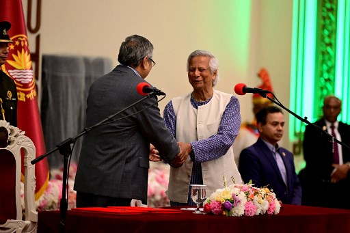 Muhammad Yunus. Photo: AFP