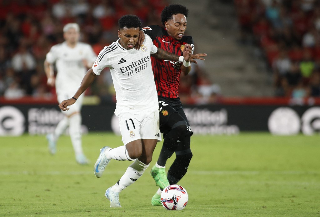 Real Madrid vs Real Mallorca. (photo : AFP)