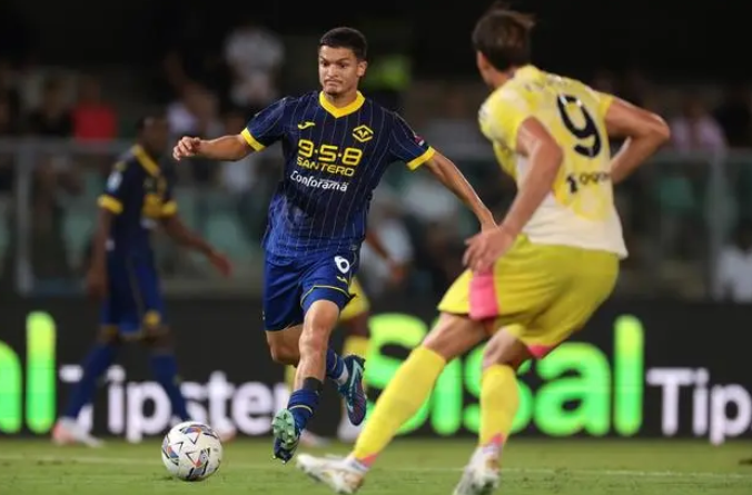 Juventus vs Verona. (photo source : Baidu Baijiahao)