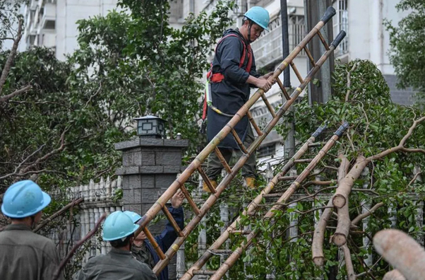Typhoon Yagi hit Hainan, China. (photo : ANTARA/Xinhua/Pu Xiaoxu)