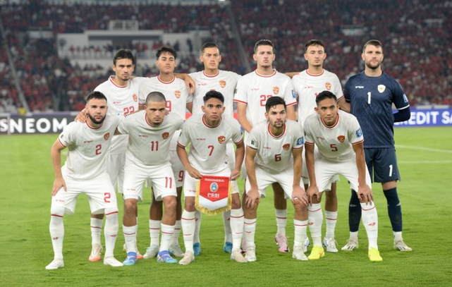 Indonesia national football team. (Photo : ANTARA)