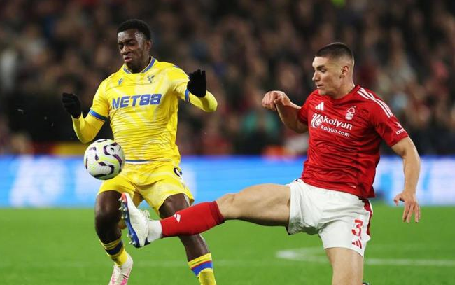 Nottingham Forest vs Crystal Palace. (photo source : 163.com)