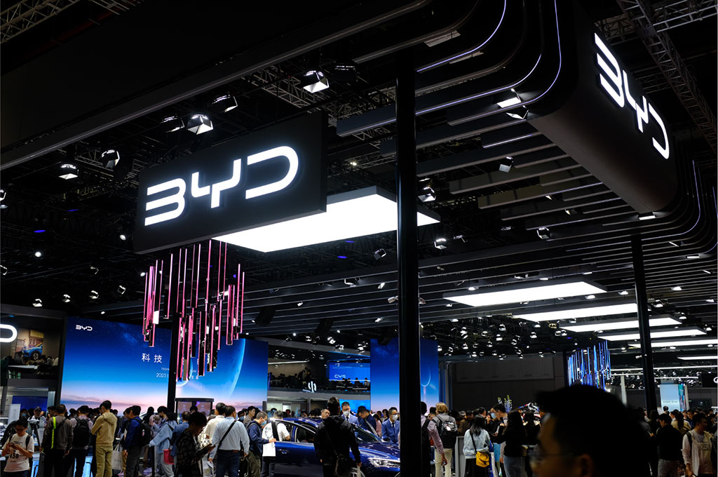 Chinese automaker BYD.