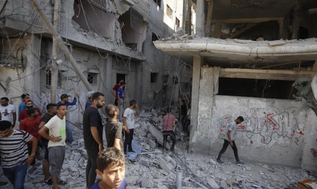 Gaza Palestinians. (photo : Anadolu)