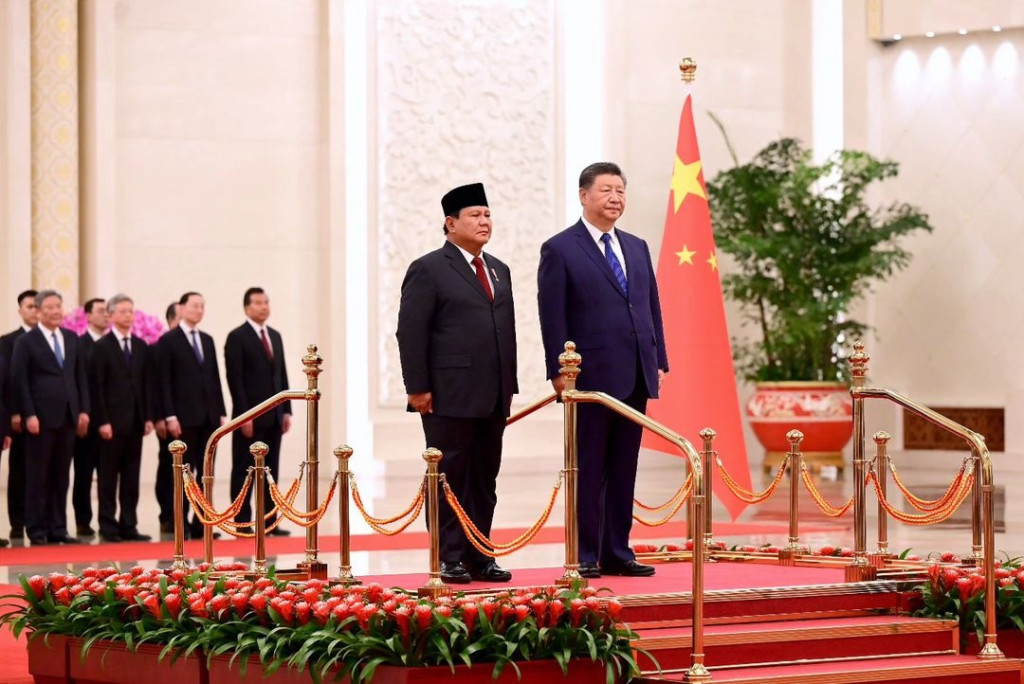 President Prabowo Subianto and President of China Xi Jinping. (Photo : Presidential Secretariat)