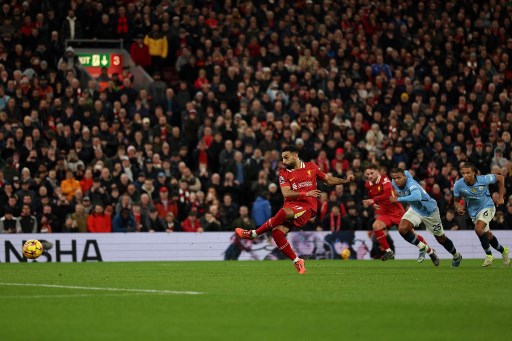 Liverpool vs Manchester City. Photo : AFP