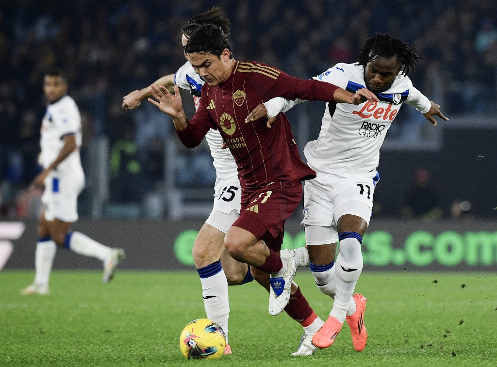 Atalanta vs AS Roma. Photo : AFP