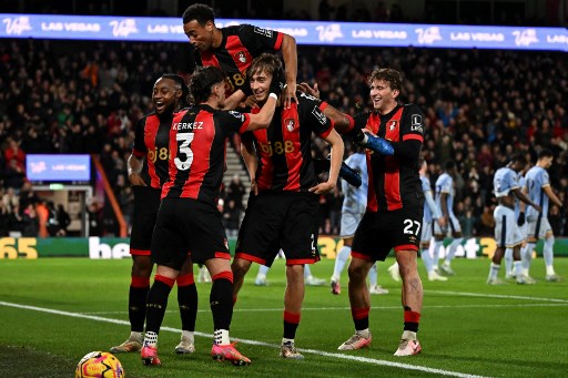 Bournemouth vs Tottenham Hotspur. Photo : AFP