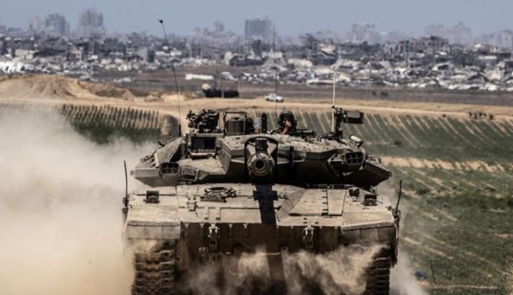 Israeli tanks. Photo: Anadolu