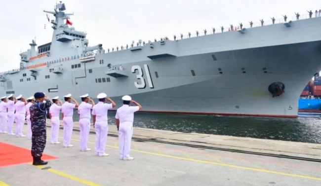 Photo : ANTARA/HO-Indonesian Navy/rst