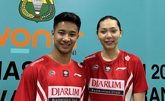 Dejan Ferdinansyah/Gloria Emanuelle Widjaja. (ANTARA) 