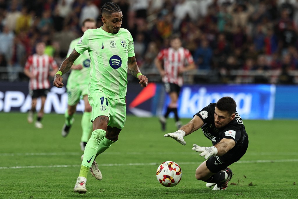 Barcelona vs Athletic Club. AFP PHOTO/Fadel Senna 