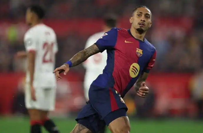 Barcelona vs Sevilla. Photo source : Baidu Baijiahao