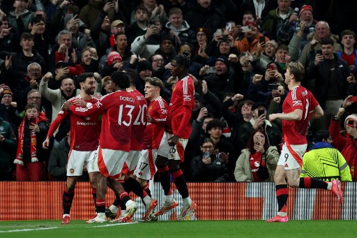 Manchester United vs Real Sociedad. Photo : AFP