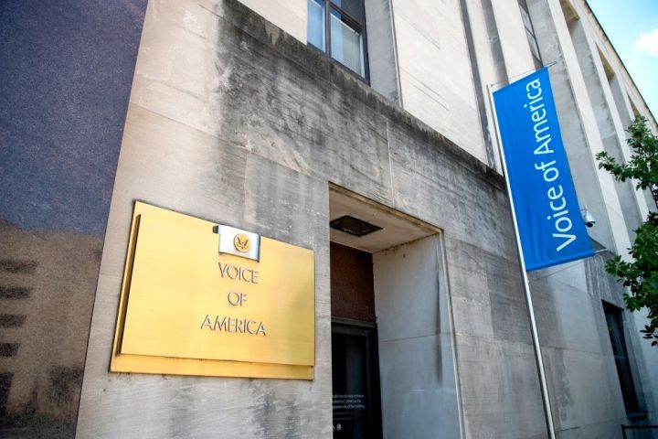 Voice of America media office in Washington DC, USA. (CQ-Roll Call, Inc)