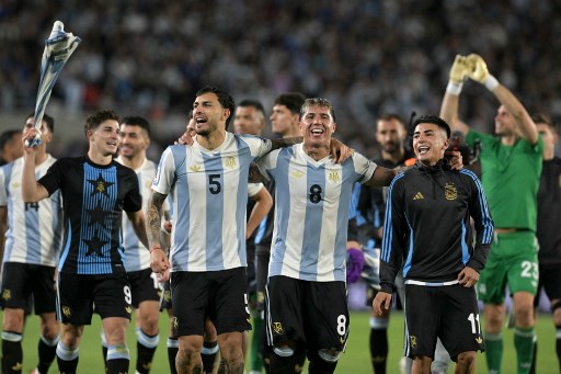 Argentina beat Brazil 4-1 in the FIFA World Cup 2026 qualifier match. Photo : AFP