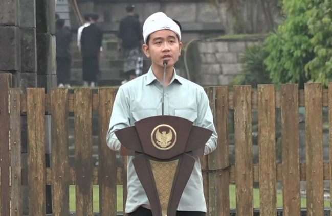 Vice President Gibran Rakabuming Raka. (photo : ANTARA)