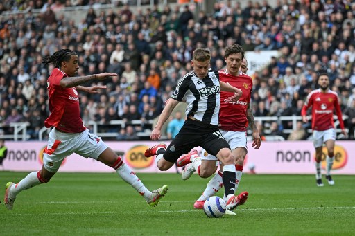 Manchester United vs Newcastle United. AFP PHOTO
