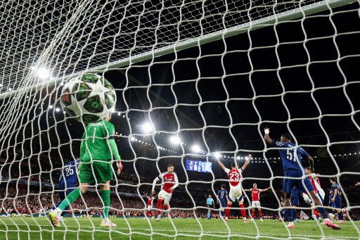 Arsenal vs Paris Saint-Germain.  AFP PHOTO
