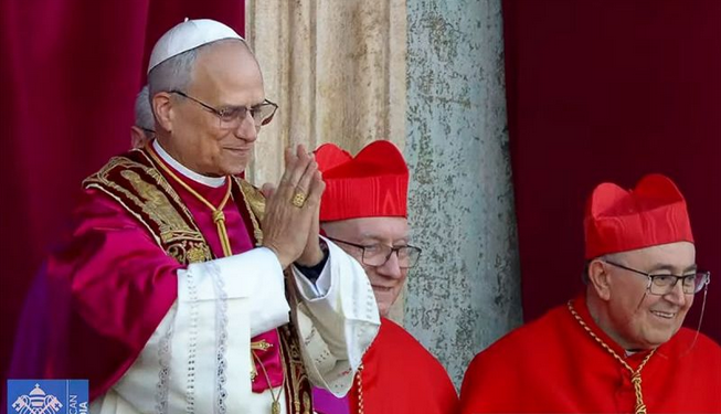 Pope Leo XIV is introduced as the new Pope. Photo: ANTARA/Vatican Media/aa