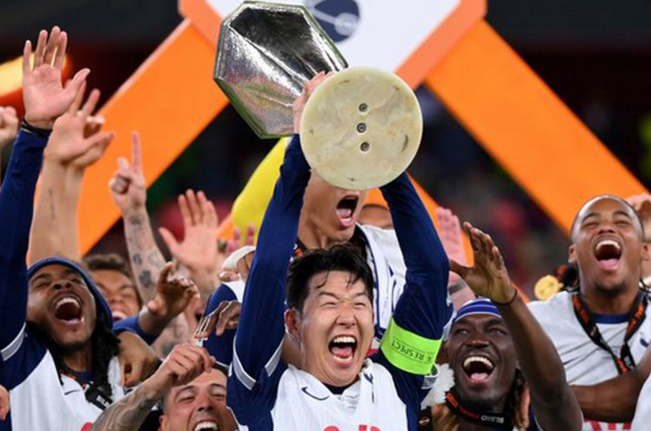 Tottenham Hotspur beat Manchester United 1-0 win the Europa League final. ANTARA/X/@EuropaLeague