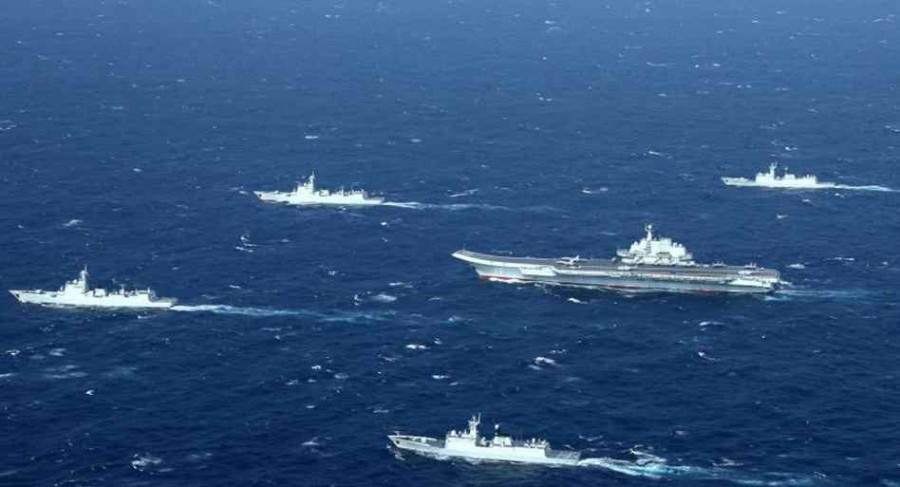 南中国海。资料图片：中国新闻网