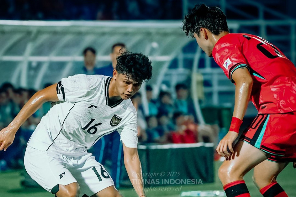 印尼vs韩国。资料图片：X Timnas Indonesia