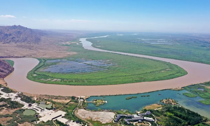 黄河。资料图片：新华社