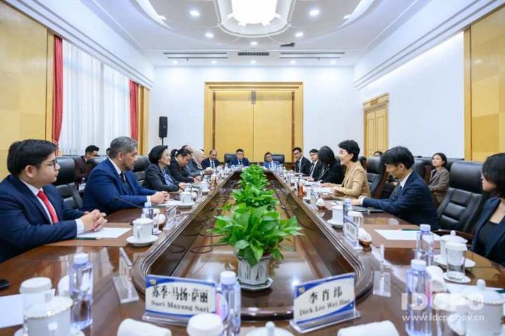 资料图片：中共中央对外联络部