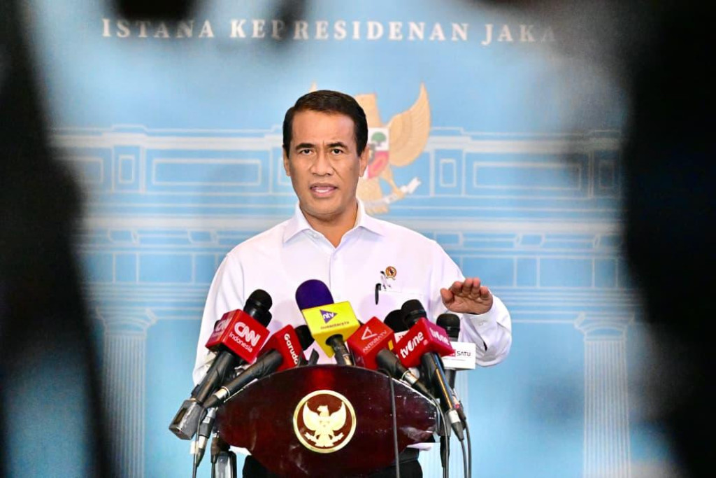 农业部长安迪。图片：总统秘书处