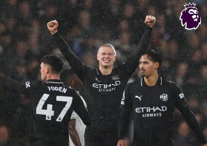 英超：曼城5-4富勒姆先赛距榜首2分