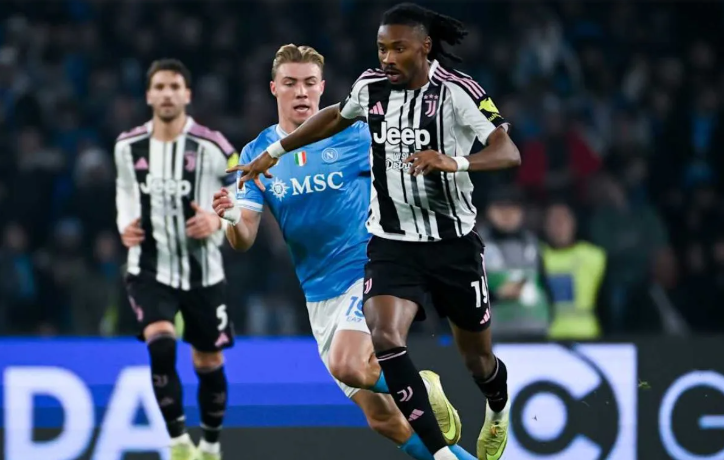 那不勒斯vs尤文图斯。资料图片：尤文图斯官网